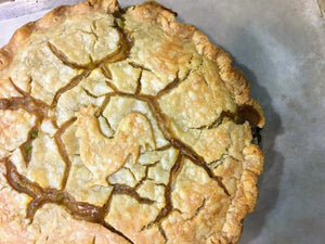 baked chicken pot pie from the flaky apple pie co