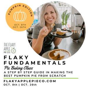 Flaky Fundamentals: Pumpkin Pie Baking Class